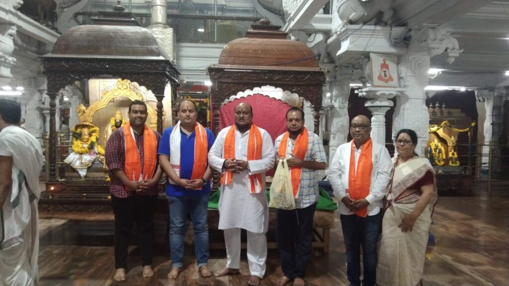 नवरात्रि के शुभ मुहूर्त पंचमी पर श्री वीरा वेंकट सत्यनारायणस्वामी मंदिर पहुंच कर प्रदेश के राजस्व मंत्री ने दर्शन लाभ प्राप्त किया और भगवन श्री सत्यनारायनस्वामी की पूजा अर्चना की।