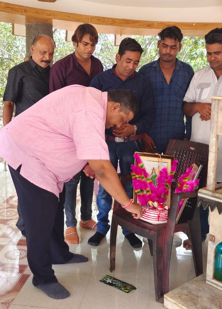 जनता कांग्रेस छत्तीसगढ़ जे द्वारा पामगढ़ में पार्टी का स्थापना दिवस  मनाया गया