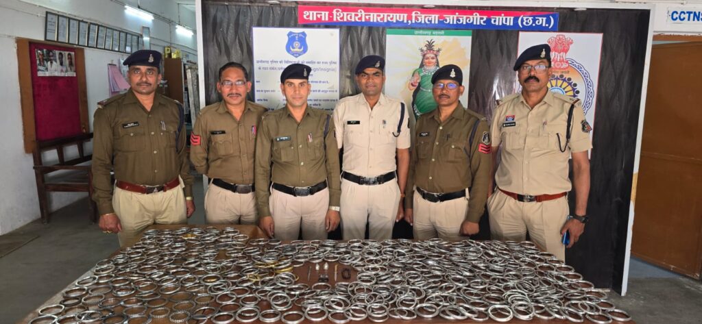 जांजगीर-चांपा पुलिस द्वारा शिवरीनारायण माघी मेले में अपराधों की रोकथाम हेतु सख्त कार्यवाही